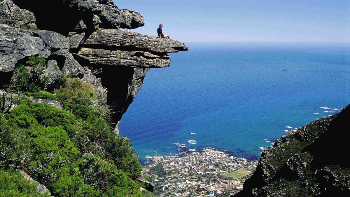 View of Cape Town from Table Mountain