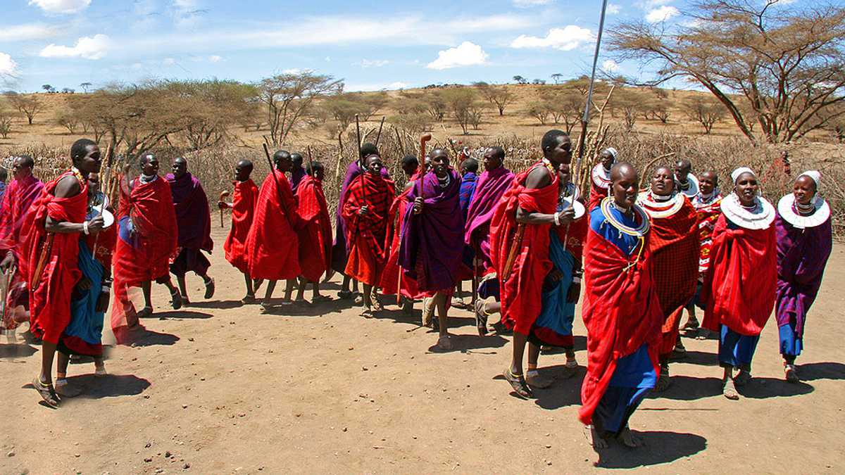 Tanzania Maasai Tribe