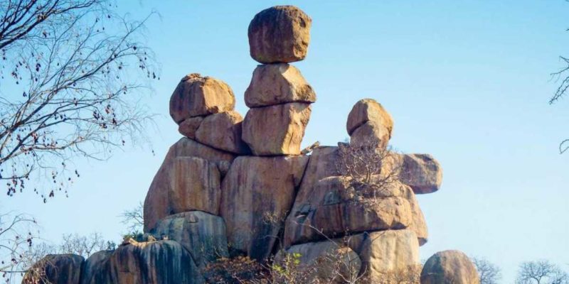 Motobo National Park Balancing Rocks, Zimbabwe